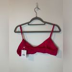 ANDIE NWT SWIM MOLOKAI BIKINI TOP IN LAVA Photo 1