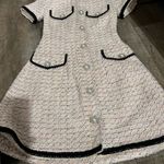 Joy Cioci Emma Boucle tweed dress 0 Pink Photo 8