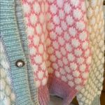 Colorful pastel Knit Sweater size medium Blue Photo 3