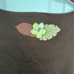 Breckenridge VINTAGE  Brown Cardigan With Zebras and Giraffes Photo 8