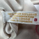 VTG NWT Cream Embroidered Dress Gloves Classy Retro Cosplay Costume Old Money Photo 3