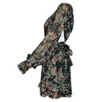 ROCOCO SAND Jane Botta Romper, Black Floral, XS Green Photo 6
