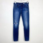 BLANK NYC Skinny Classique Ripped Patched Low Rise Skinny Jeans Photo 2