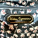 Urban Expression  Stella Fold Over Black Vegan Leather Clutch Gold Chain Strap Photo 5