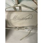 Michaelangelo  Vanessa Beaded White Bridal Heels Wedding Mother of Bride 5B S-341 Photo 4