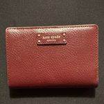 Kate Spade Deep Burgundy Wallet & Card Holder (NWT) Photo 0