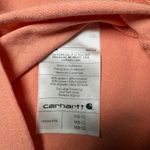 Carhartt  Womens Loose Fit Peach Coral Short Sleeve Graphic Tee Size Medium Photo 6
