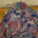 ZARA  Floral Deep V-Neck Top Photo 3