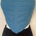 LA Hearts Blue Corset PacSun Top  Photo 2