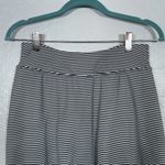 Title Nine  Women S Gray White Stripe Buttah Skirt Skort Lined Athletic Gorpcore Photo 2