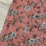 SO Juniors'  Pinafore Pink Floral Jumper/Dress- Size Medium Photo 2