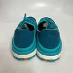 Olukai miki trainer sneakers teal casual women’s size 8 bright slides Blue Photo 4