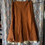 Christopher & Banks Brown layered maxi skirt Photo 5