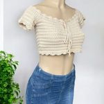 Stolen Hearts Crochet Crop Top Photo 5