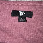Frye  Mauve Pink Button Front Sleeveless Gauze Midi Dress size Large Photo 6