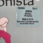 New in Package Illusionista Brown Expresso Tights Size D Photo 1