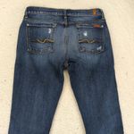 7 For All Mankind  Josefina Skinny Boyfriend Distressed Jeans‎ Size 26 Photo 4