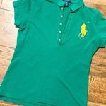 Big pony polo green yellow preppy spring y2k classic top casual sporty designer Size M Photo 0