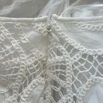 Cult Gaia NWT Cove Lace Swimsuit Coverup Pants in White Photo 4