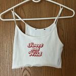 Boutique Crop Top White Photo 0
