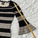 Gabby Skye  Sweater dress Women's Scallop Neck Stripes size Small NWOT Photo 3