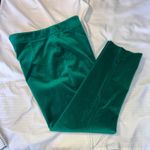 Vineyard Vines NWOT  Velvet Pants Emerald Green Stretch Career‎ Party Size 14 Photo 0