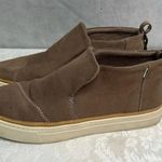 Toms Paxton Sneakers Tan Pull Tab Slip On Women's Size 11 Photo 7