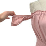 Flynn Skye  Bella Maxi Dress Off the Shoulder Pink Size Medium‎ Photo 5