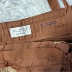 Pilcro  Harem Pants Anthropologie Brown Printed Tie Hem Size 31 Photo 5