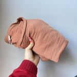 J Jill Pure Jill Blouse Womens Size XL Orange 3/4 Sleeve Sweater 100% Cotton Photo 7