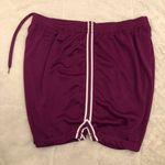Champion plum purple women’s basketball shorts L Photo 0