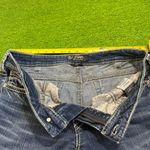 Silver Jeans 33/31 Aiko Mid Slim Bootcut Denim Rhinestones Embellished Studded Photo 5