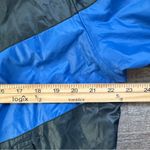 Vintage Duckster Windbreaker Jacket Hidden Hood Size Large Retro White Photo 8