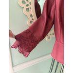 Talbots  Womens Corpcore Career Old Money Silk Jacket Blazer Size 4 Quiet Luxury Photo 4