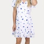 Paper Crane White and blue flower dress Photo 0