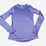 Under Armour  Women’s Purple ColdGear Long‎ Sleeve Active Top Thumb Holes XSmall Photo 0