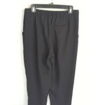 ZARA Black Trouser Pants Women's Medium Pleated High Waisted Corpcore Career Photo 6