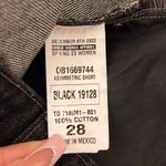 BDG  Urban Outfitters Asymmetric Black Denim Shorts. Size 28 Photo 3