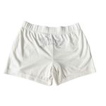 Juicy Couture  Velour Shorts Rhinestone Logo Lounge Comfy White Size Large Photo 1