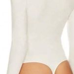 Free People Free People Intimately Do It Right Collared Fitted Bodysuit in Ivory Size XS Photo 1