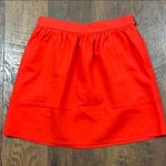 Madewell Red Pointe Swivel Mini Skirt Size 2 Photo 0