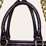 Dimoni brand gorgeous cocoa bean brown leather diamond quilted design ba… Photo 10