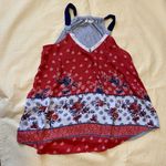 Rewind Loose, Flowy, Patterned Tank Top Photo 0