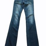 Arden B blue prep denim straight leg cuffed jeans size 27 women’s casual Photo 0