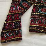 Vintage sequined silk Papéll Boutique Evening formal festive jacket, size large Photo 6