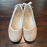 UGG  Indah Polka Dot Burlap Slip-On Flats Size 7 Photo 1