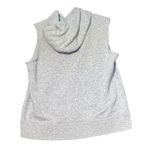Aeropostale Sleeveless Zip Up Hoodie Womens XL Grey Sweatshirt California Casual Photo 2
