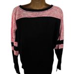 5th & Ocean Chicago Bulls Long Sleeve Raglan Tee Black Combo L Photo 1