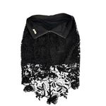 Lush Clothing Lush Lace Pencil Skirt Women’s Large Black Whimsigoth Dark Romantic Gothic Photo 3