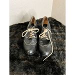 Fossil  high heeled lace up Oxford shoe 8.5 dark academia Harry Potter Photo 1